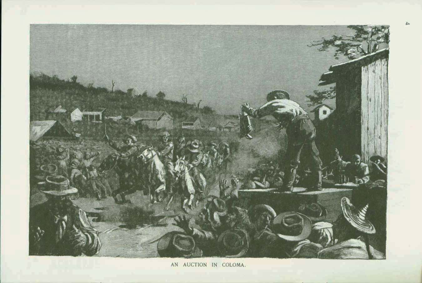 A Miner's Sunday, 1849. vist0005d